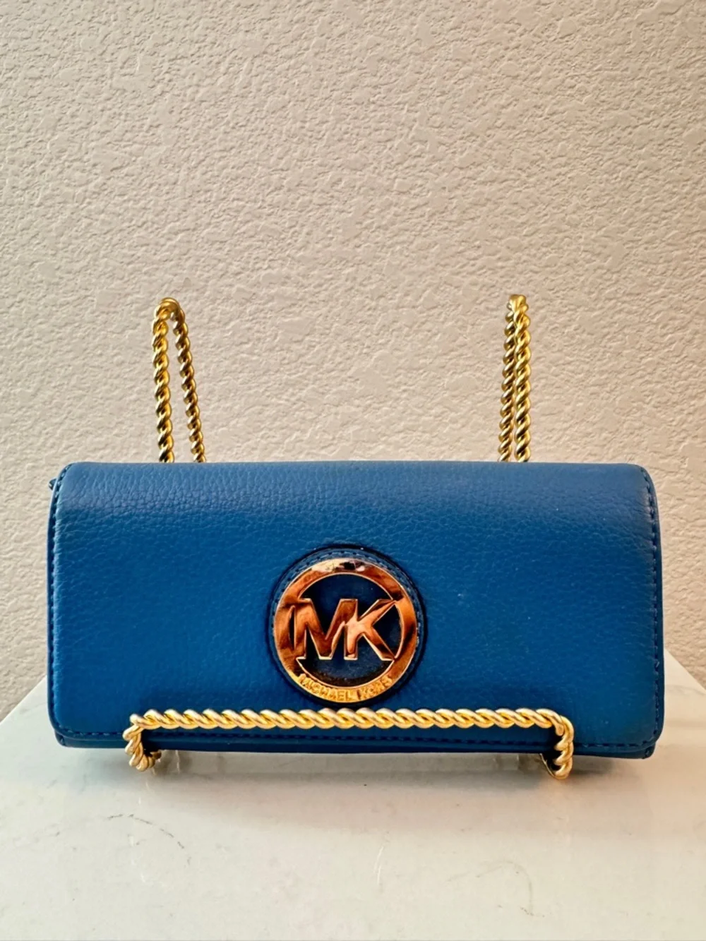 Michael Kors Fulton Pebble Leather Wallet - Picture 1 of 5